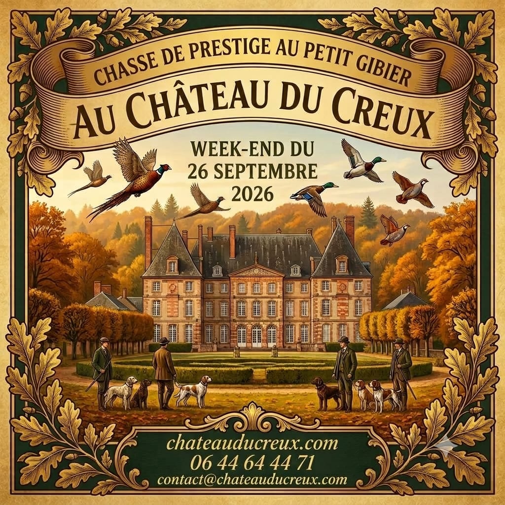 Chasse de prestige au petit gibier : rendez-vous le week-end du 26 septembre 2026